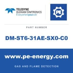 Oldham Simtronics DM-ST6-31AE-SX0-C0 - Oldham Simtronics DM-ST6-31AE-SX0-C0 H2S, Hydrogen sulfide 0-20ppm, for SS 316L DG7 Series