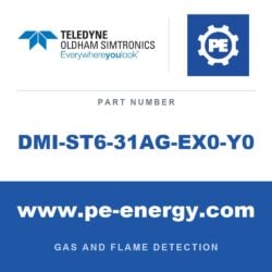 Oldham Simtronics DMI-ST6-31AG-EX0-Y0 - Oldham Simtronics DMI-ST6-31AG-EX0-Y0 H2S, Hydrogen sulfide 0-100 ppm, for SS 316L DG7 Series