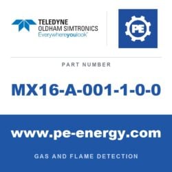 Oldham Simtronics MX16-A-001-1-0-0 - Oldham Simtronics MX16-A-001-1-0-0 MX16 controller, one analog (4-20mA) input for CH4 (0-100% LEL), with RS485