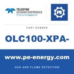 Oldham Simtronics OLC100-XPA- - Oldham Simtronics OLC100-XPA- Flameproof detector - with on-board poison resistant XP catalytic sensor