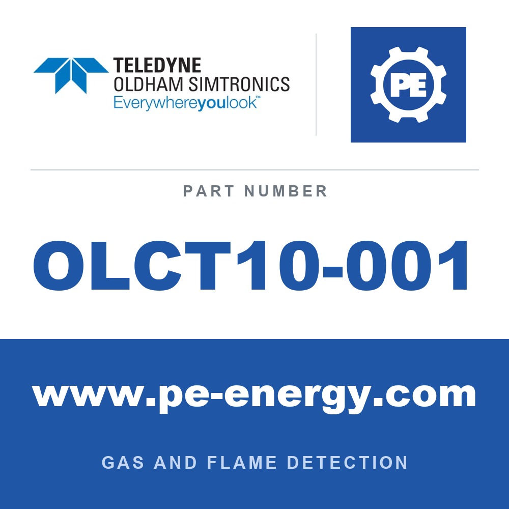 Oldham Simtronics OLCT10-001 - Oldham Simtronics OLCT10-001 OLCT 10 CH4, Methane 0-100% LEL (5% Vol.)