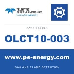 Oldham Simtronics OLCT10-003 - Oldham Simtronics OLCT10-003 OLCT 10 H2, Hydrogen 0-100% LEL