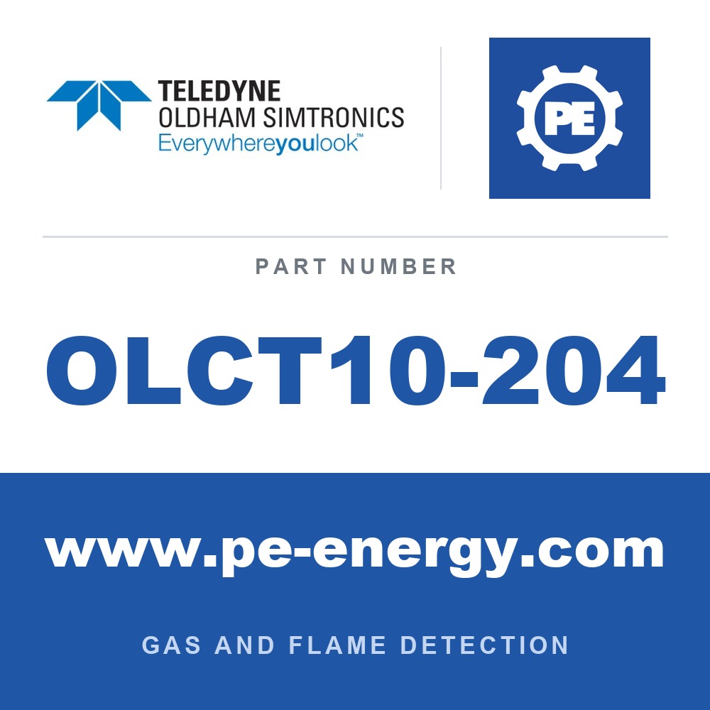 Oldham Simtronics OLCT10-204 - Oldham Simtronics OLCT10-204 OLCT 10 CO, Carbone Monoxide 0-300 ppm