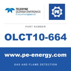 Oldham Simtronics OLCT10-664 - Oldham Simtronics OLCT10-664 OLCT 10 CH4, Methane 0-100% LEL (5%vol)