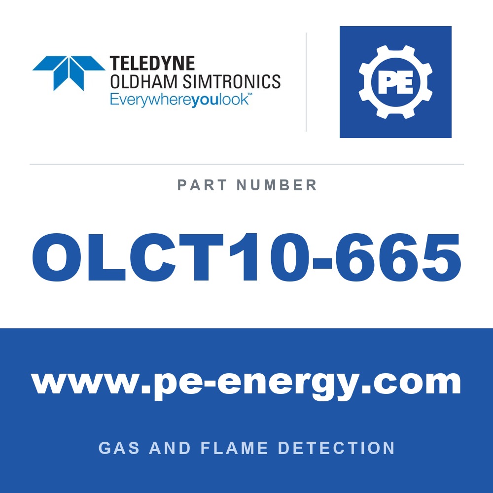 Oldham Simtronics OLCT10-665 - Oldham Simtronics OLCT10-665 OLCT 10 CH4, Methane 0-100% LEL (4.4%vol)