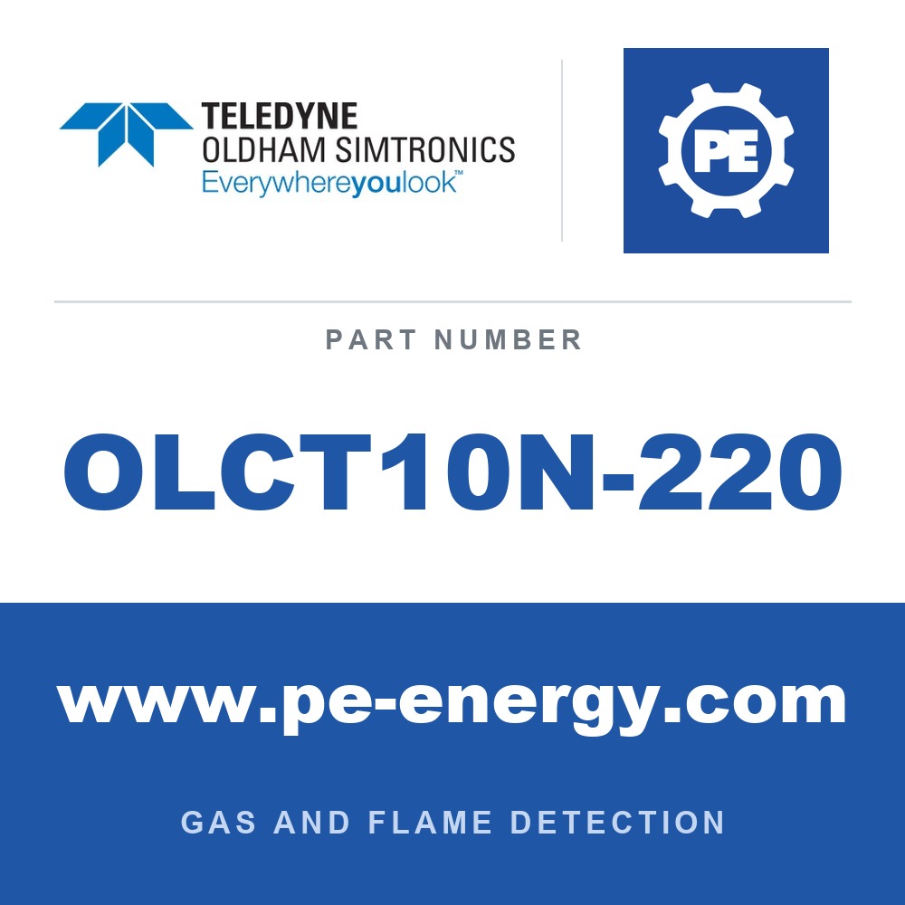 Oldham Simtronics OLCT10N-220 - Oldham Simtronics OLCT10N-220 OLCT 10N NO2, Nitrogen dioxide 0-30 ppm