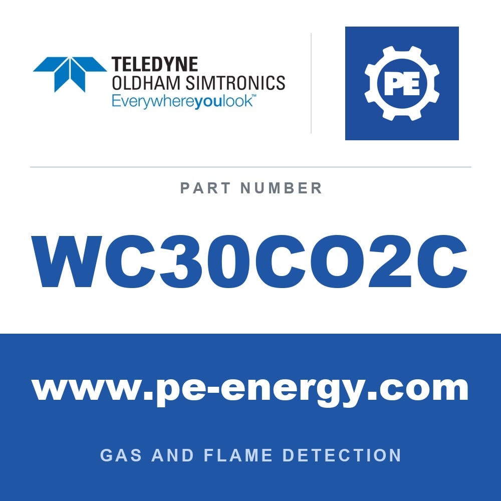 Oldham Simtronics WC30CO2C - Oldham Simtronics WC30CO2C CTX 300 without display CO2, Carbon dioxide 0-100 % Vol.