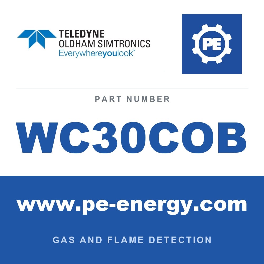 Oldham Simtronics WC30COB - Oldham Simtronics WC30COB CTX 300 without display CO, Carbon monoxide 0-300 ppm