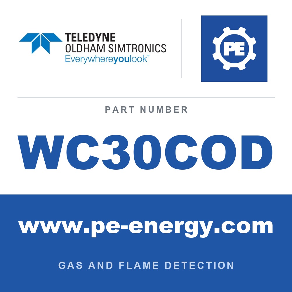 Oldham Simtronics WC30COD - Oldham Simtronics WC30COD CTX 300 without display CO, Carbon monoxide 0-1 % Vol.