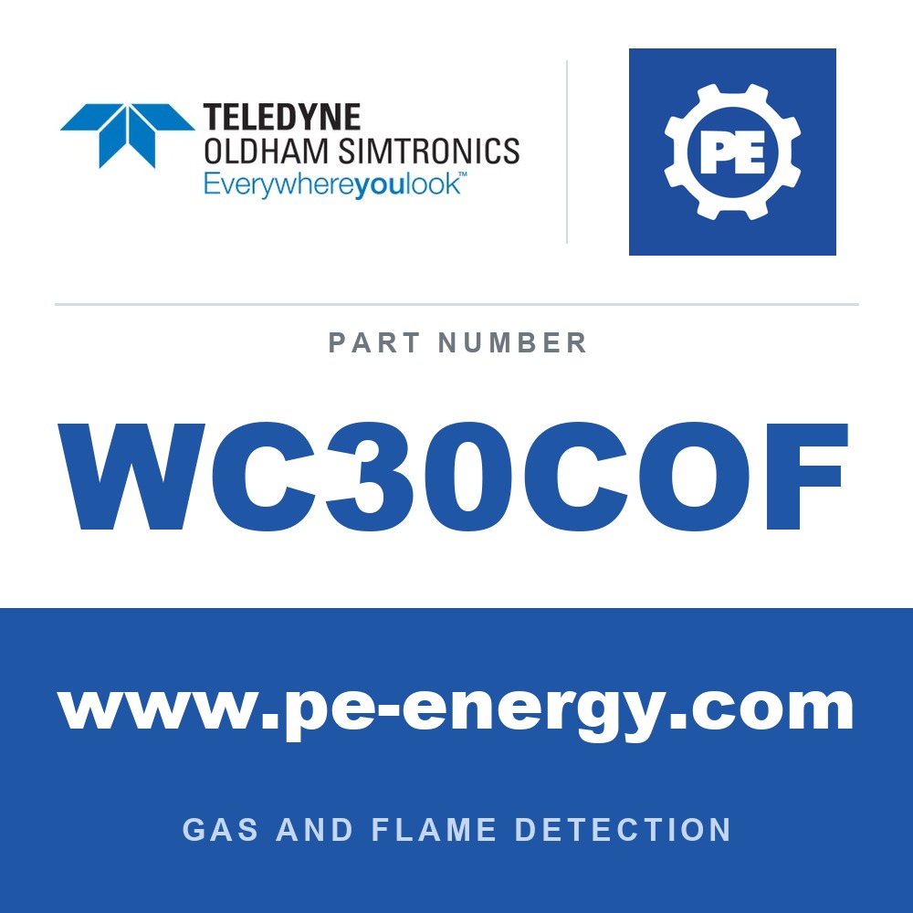 Oldham Simtronics WC30COF - Oldham Simtronics WC30COF CTX 300 without display CO/H2 nul, Carbon monoxide/Hydrogen nul 0-200ppm