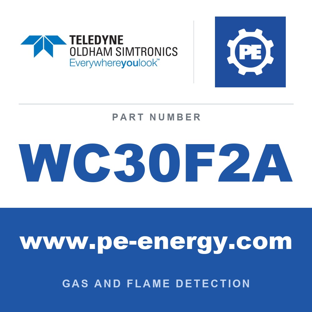 Oldham Simtronics WC30F2A - Oldham Simtronics WC30F2A CTX 300 without display F2, Fluorine 0-1 ppm