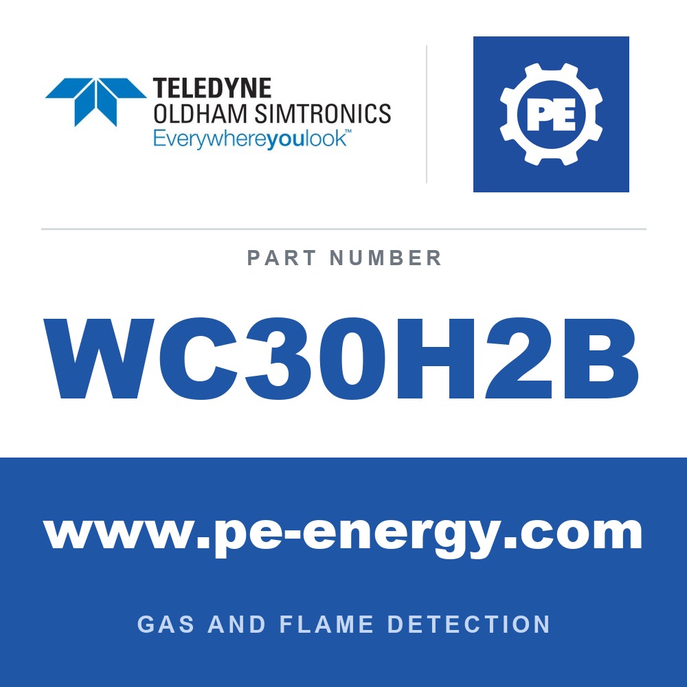 Oldham Simtronics WC30H2B - Oldham Simtronics WC30H2B CTX 300 without display H2, Hydrogen 0-2 % Vol.