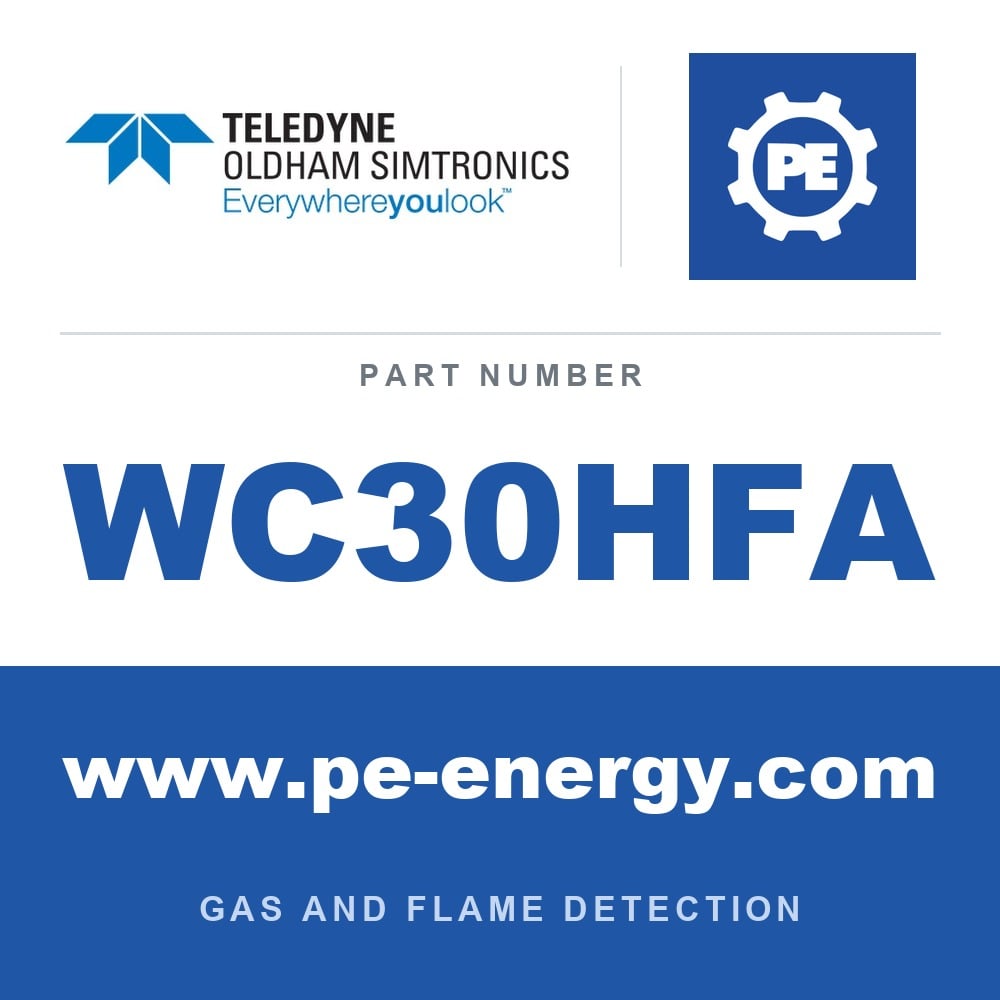 Oldham Simtronics WC30HFA - Oldham Simtronics WC30HFA CTX 300 without display HF, Hydrogen fluoride 0-10 ppm