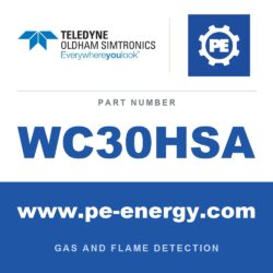 Oldham Simtronics WC30HSA - Oldham Simtronics WC30HSA CTX 300 without display H2S, Hydrogen sulfide 0-30 ppm