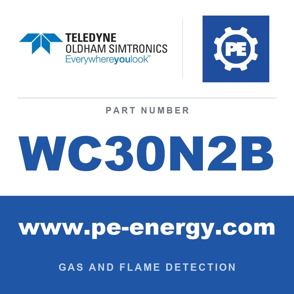 Oldham Simtronics WC30N2B - Oldham Simtronics WC30N2B CTX 300 without display NO2, Nitrogen dioxide 0-30 ppm
