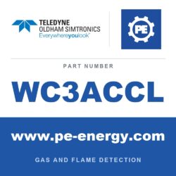 Oldham Simtronics WC3ACCL - Oldham Simtronics WC3ACCL CTX 300 with display COCl2, Phosgene 0-3.00 ppm