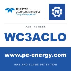 Oldham Simtronics WC3ACLO - Oldham Simtronics WC3ACLO CTX 300 with display ClO2, Chlorine dioxide 0-3 ppm