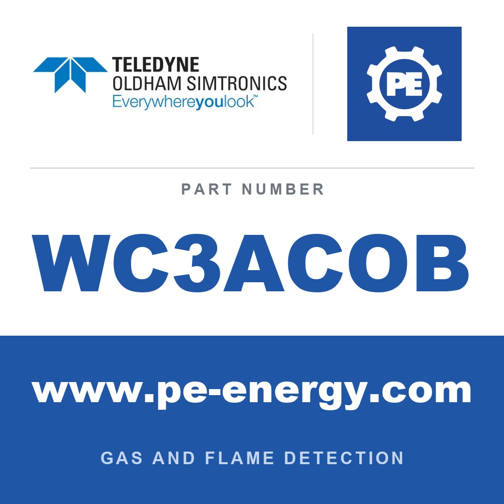 Oldham Simtronics WC3ACOB - Oldham Simtronics WC3ACOB CTX 300 with display CO, Carbon monoxide 0-300 ppm