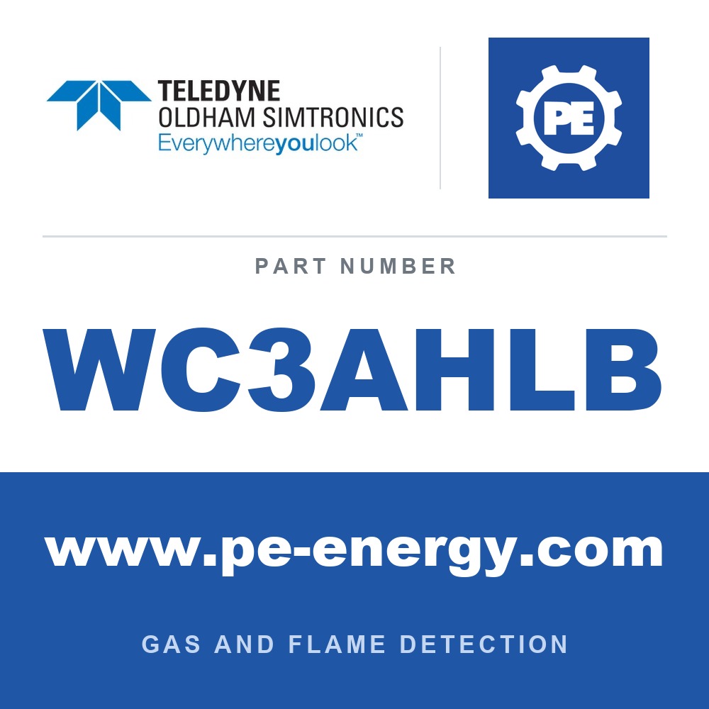 Oldham Simtronics WC3AHLB - Oldham Simtronics WC3AHLB CTX 300 with display HCl, Hydrogen chloride 0-100 ppm