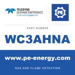 Oldham Simtronics WC3AHNA - Oldham Simtronics WC3AHNA CTX 300 with display HCN, Hydrogen cyanide 0-10 ppm