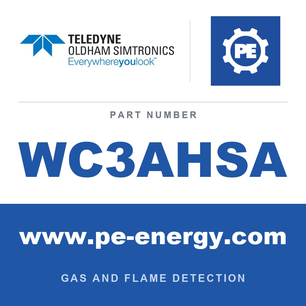 Oldham Simtronics WC3AHSA - Oldham Simtronics WC3AHSA CTX 300 with display H2S, Hydrogen sulfide 0-30 ppm