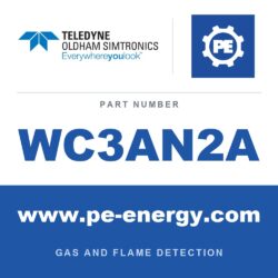 Oldham Simtronics WC3AN2A - Oldham Simtronics WC3AN2A CTX 300 with display NO2, Nitrogen dioxide 0-10 ppm