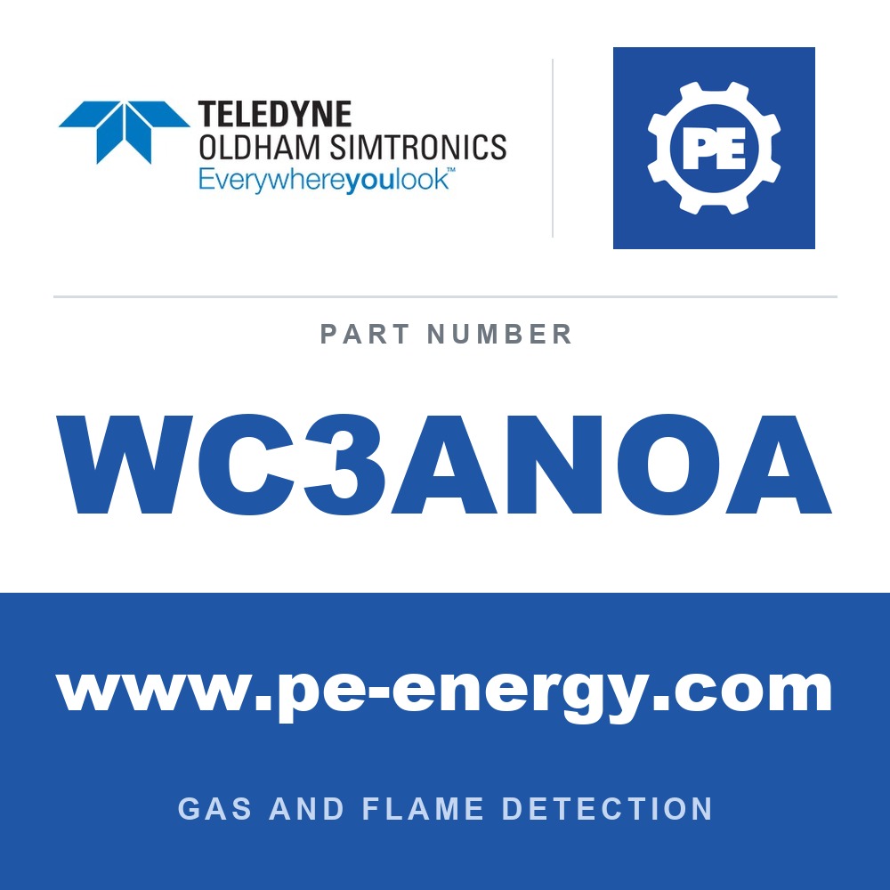Oldham Simtronics WC3ANOA - Oldham Simtronics WC3ANOA CTX 300 with display NO, Nitric oxide 0-100 ppm
