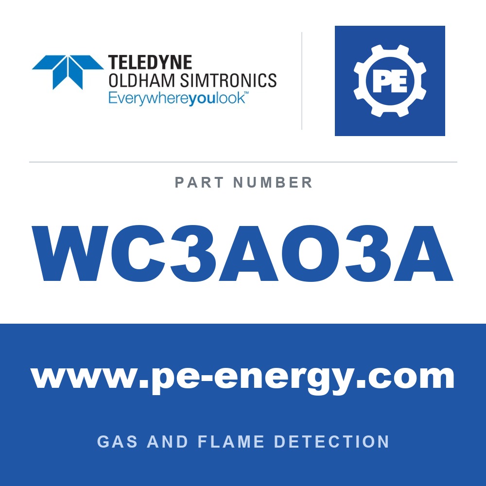 Oldham Simtronics WC3AO3A - Oldham Simtronics WC3AO3A CTX 300 with display O3, Ozone 0-1 ppm