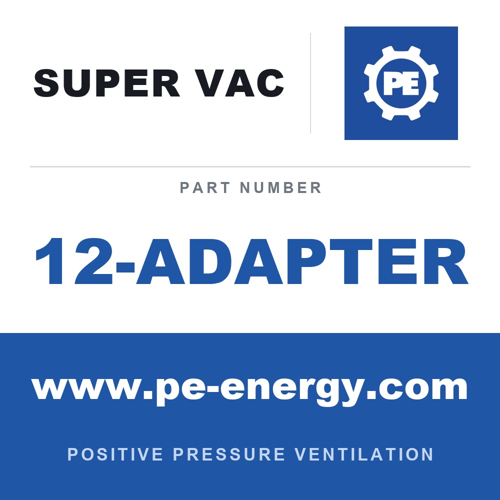 Super Vac 12-ADAPTER - Super Vac 12-ADAPTER 12" Fan-to-Duct Adapter
