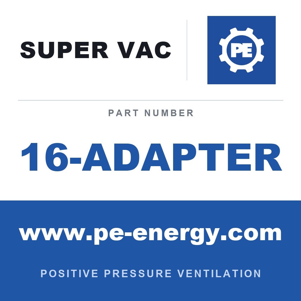 Super Vac 16-ADAPTER - Super Vac 16-ADAPTER 16" Fan-to-Duct Adapter