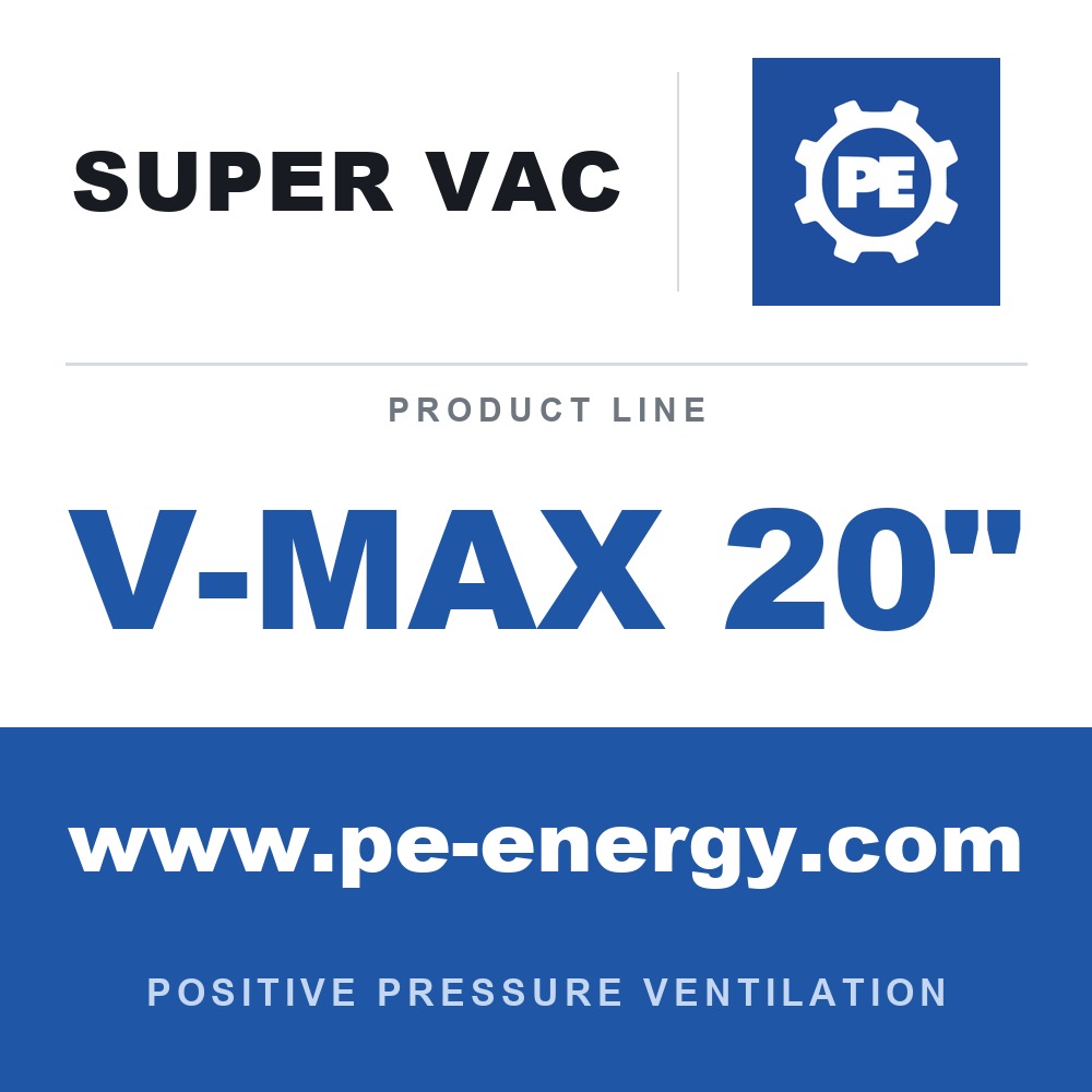 Super Vac V-MAX 20" - Super Vac VM20 20" Valor V-MAX Battery PPV