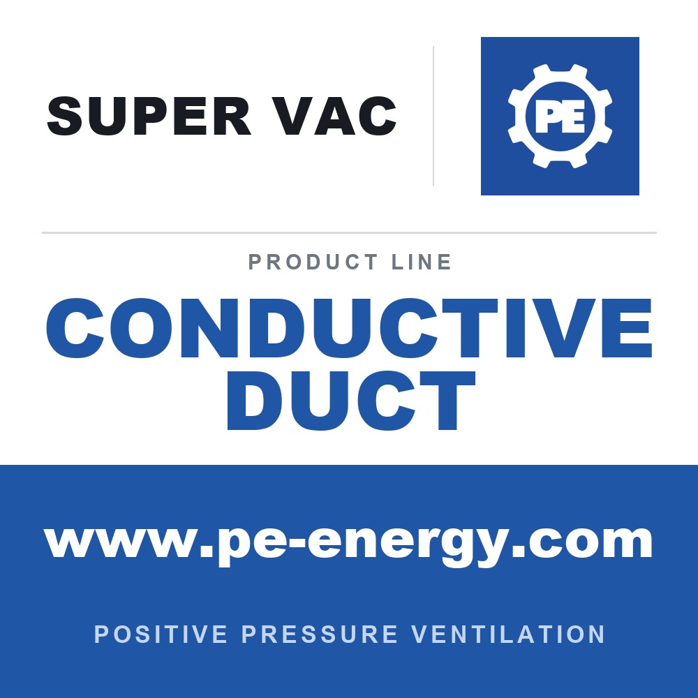 Super Vac CONDUCTIVE DUCT - Super Vac Conductive Spiral Ducts for Hazardous Locations