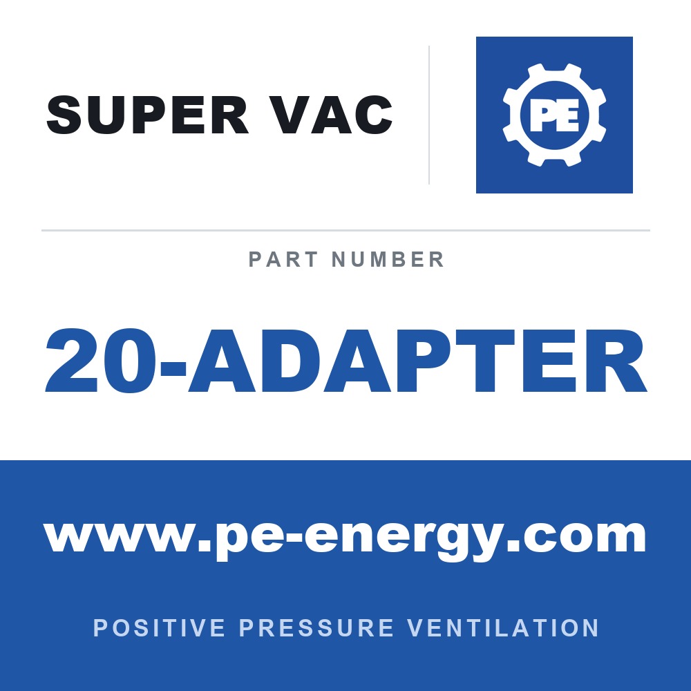 Super Vac 20-ADAPTER - Super Vac 20-ADAPTER 20" Fan-to-Duct Adapter