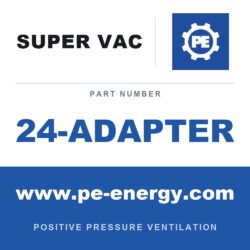 Super Vac 24-ADAPTER - Super Vac 24-ADAPTER 24" Fan-to-Duct Adapter