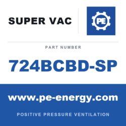 Super Vac 724BCBD-SP - Super Vac 724BCBD-SP 24" Brake Cooling Fan DeWalt FLEXVOLT Ready with Shore Power