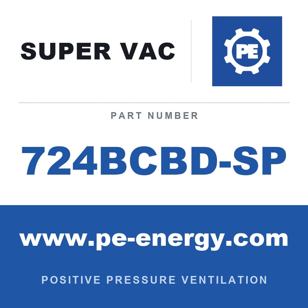 Super Vac 724BCBD-SP - Super Vac 724BCBD-SP 24" Brake Cooling Fan DeWalt FLEXVOLT Ready with Shore Power