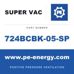 Super Vac 724BCBK-05-SP - Super Vac 724BCBK-05-SP 24" Brake Cooling Fan Makita XGT (2) 5Ah Battery, (2) Chargers with Shore Power