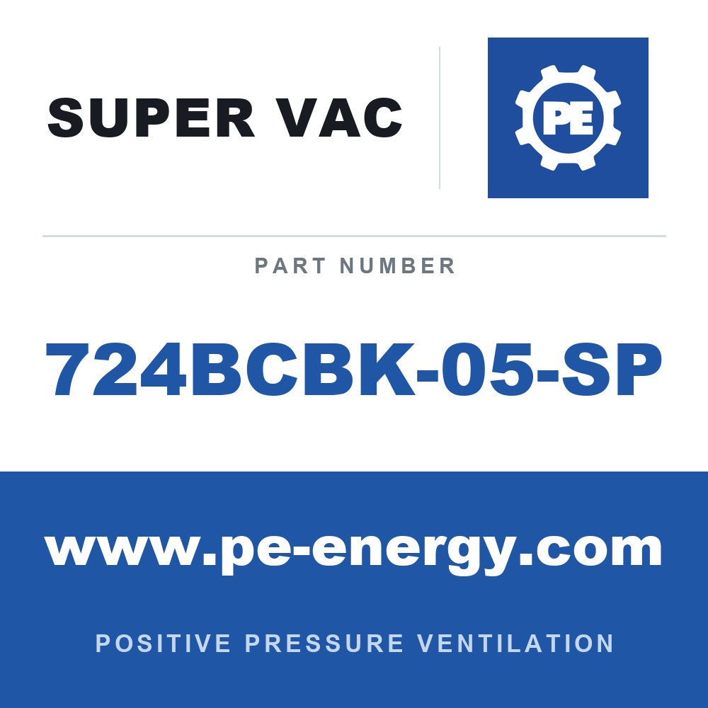 Super Vac 724BCBK-05-SP - Super Vac 724BCBK-05-SP 24" Brake Cooling Fan Makita XGT (2) 5Ah Battery, (2) Chargers with Shore Power