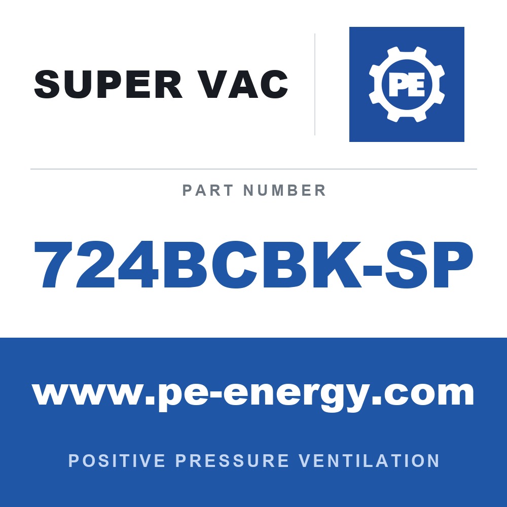 Super Vac 724BCBK-SP - Super Vac 724BCBK-SP 24" Brake Cooling Fan Makita XGT Ready with Shore Power