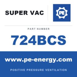 Super Vac 724BCS - Super Vac 724BCS 24" Electric Aircraft Brake Cooling Fan