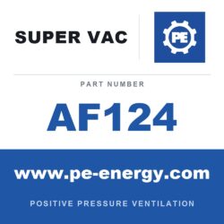 Super Vac AF124 - Super Vac AF124 12" F Series Pneumatic Confined Space Fan