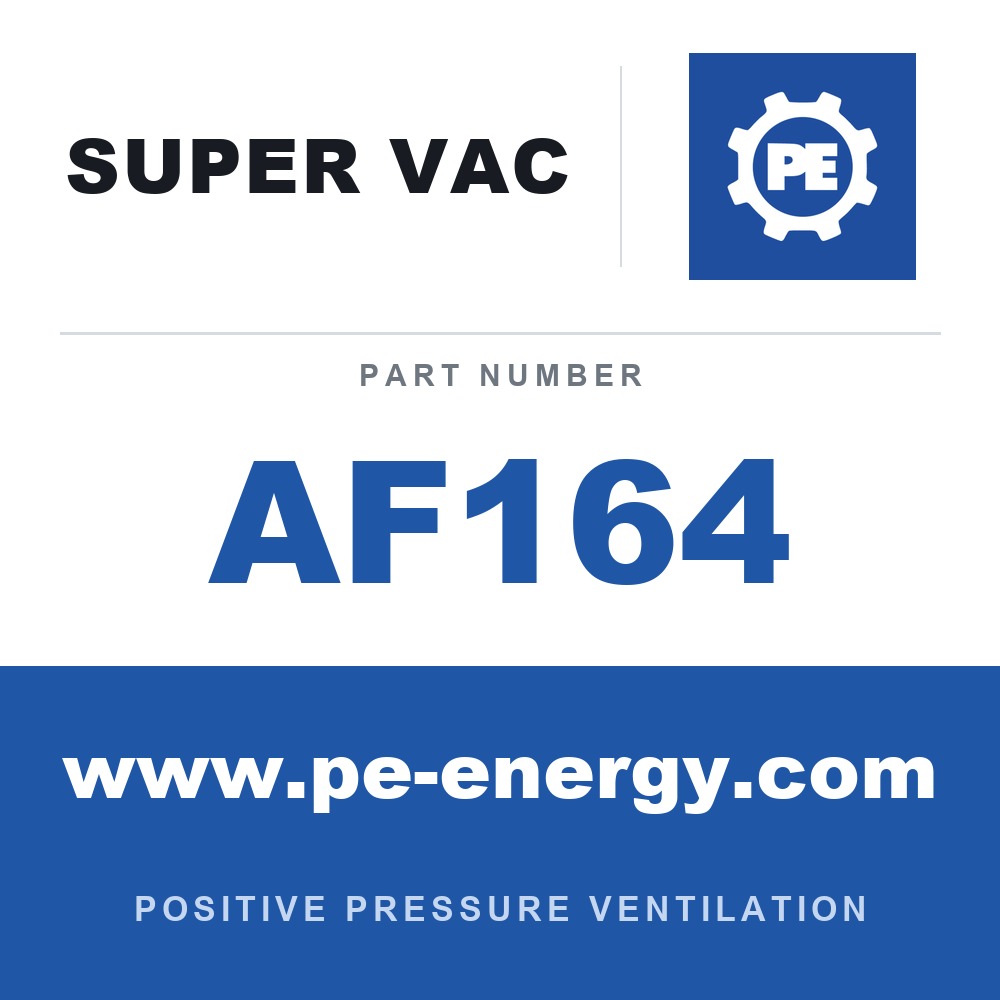 Super Vac AF164 - Super Vac AF164 16" F Series Pneumatic Confined Space Fan