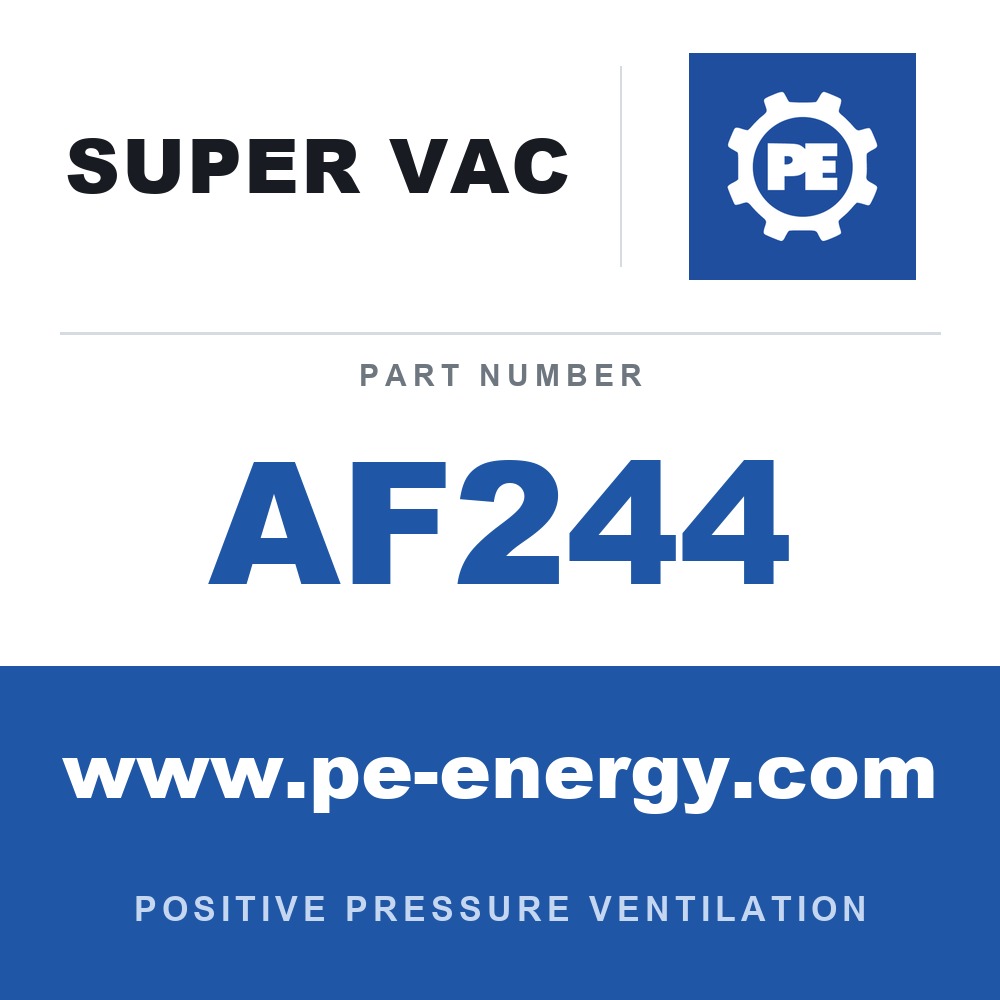 Super Vac AF244 - Super Vac AF244 24" F Series Pneumatic Confined Space Fan