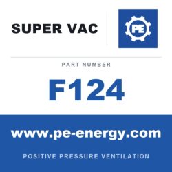 Super Vac F124 - Super Vac F124 12" F Series Electric Confined Space Fan