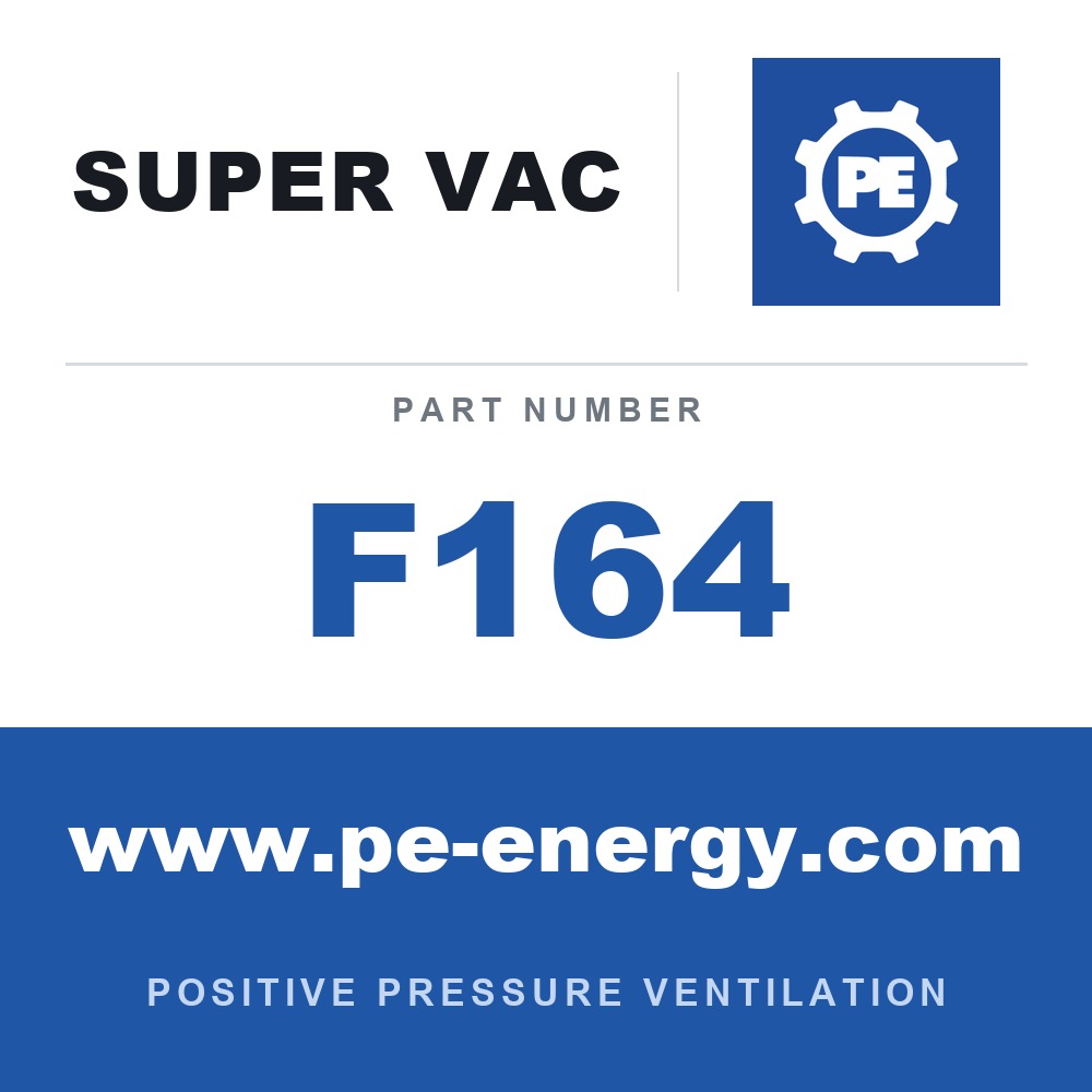 Super Vac F164 - Super Vac F164 16" F Series Electric Confined Space Fan