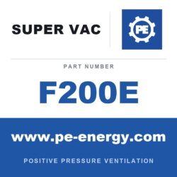 Super Vac F200E - Super Vac F200E 20" F Series Electric Confined Space Fan, Hazardous Location