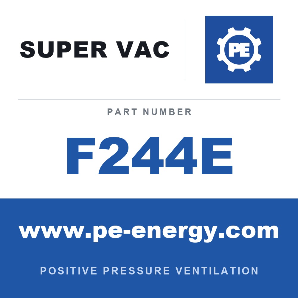 Super Vac F244E - Super Vac F244E 24" F Series Electric Confined Space Fan, Hazardous Location