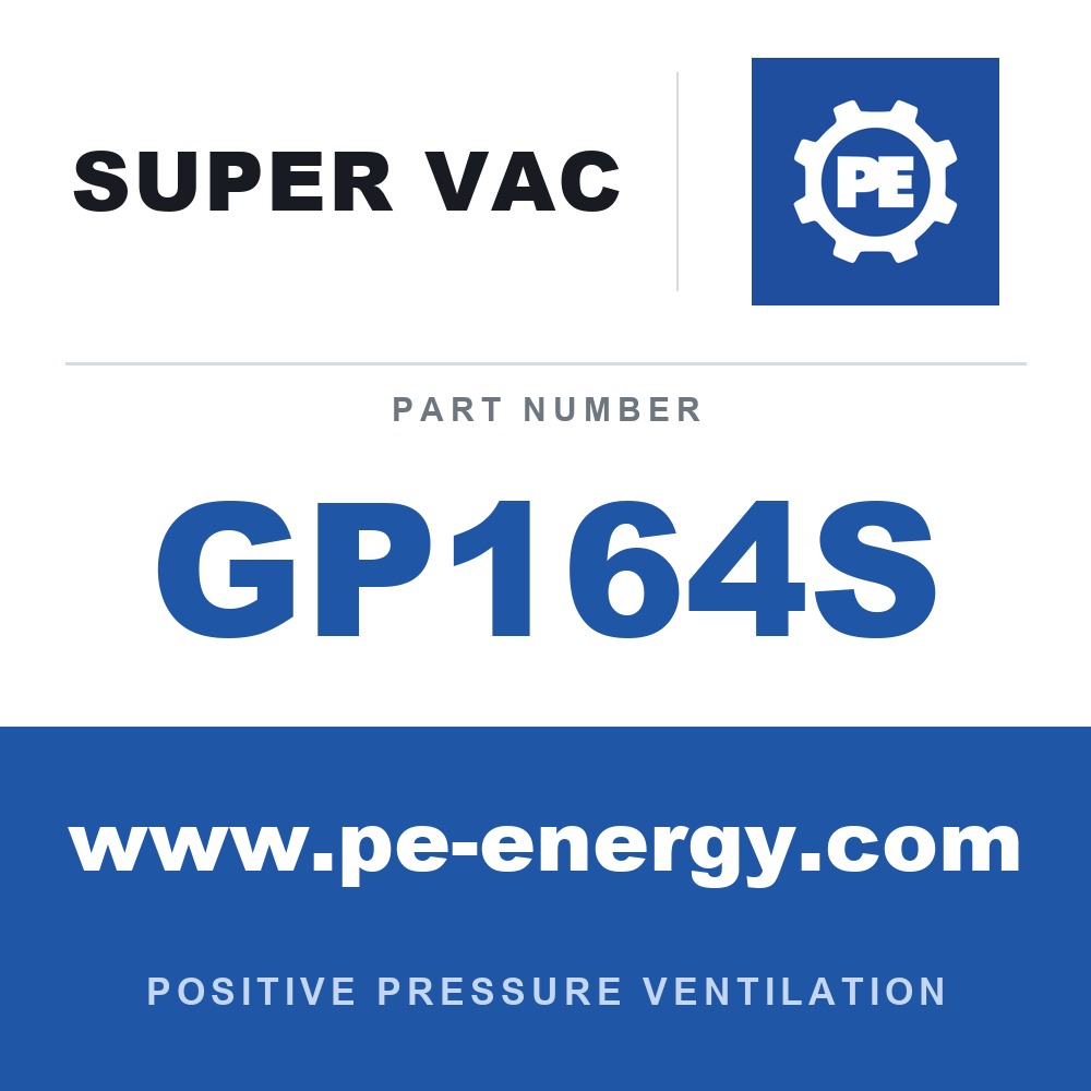 Super Vac GP164S - Super Vac GP164S 16" Gas Smoke Ejector