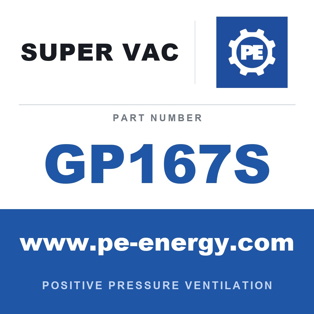 Super Vac GP167S - Super Vac GP167S 16" Gas Smoke Ejector