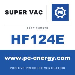 Super Vac HF124E - Super Vac HF124E 12" F Series Electric Confined Space Fan, Hazardous Location